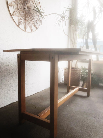 Vintage Expanding Parsons Table