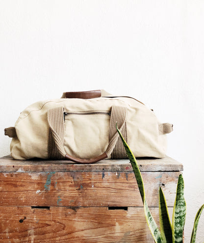 Vintage Eddie Bauer Canvas Duffle