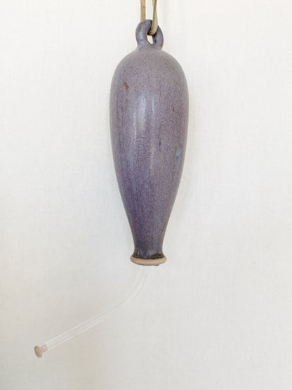 Handmade Ceramic Hummingbird Feeder