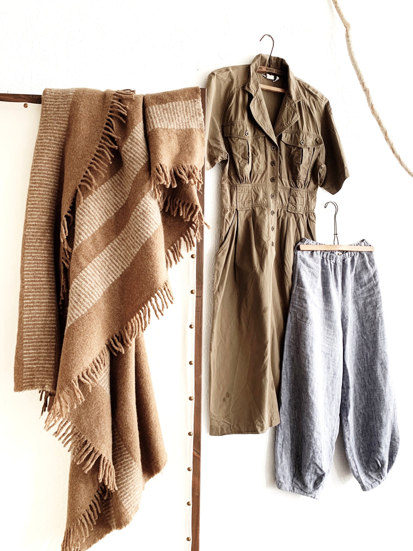 RESERVED PAMELA Irish Wool Throw