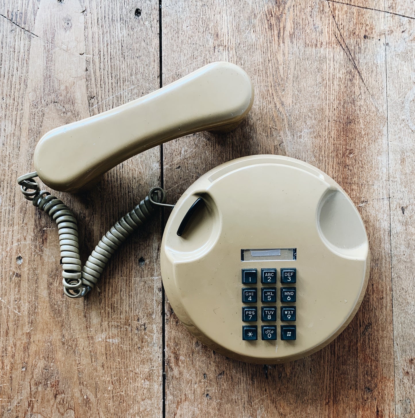 1970’s Northern Telcom Round Push Button Phone
