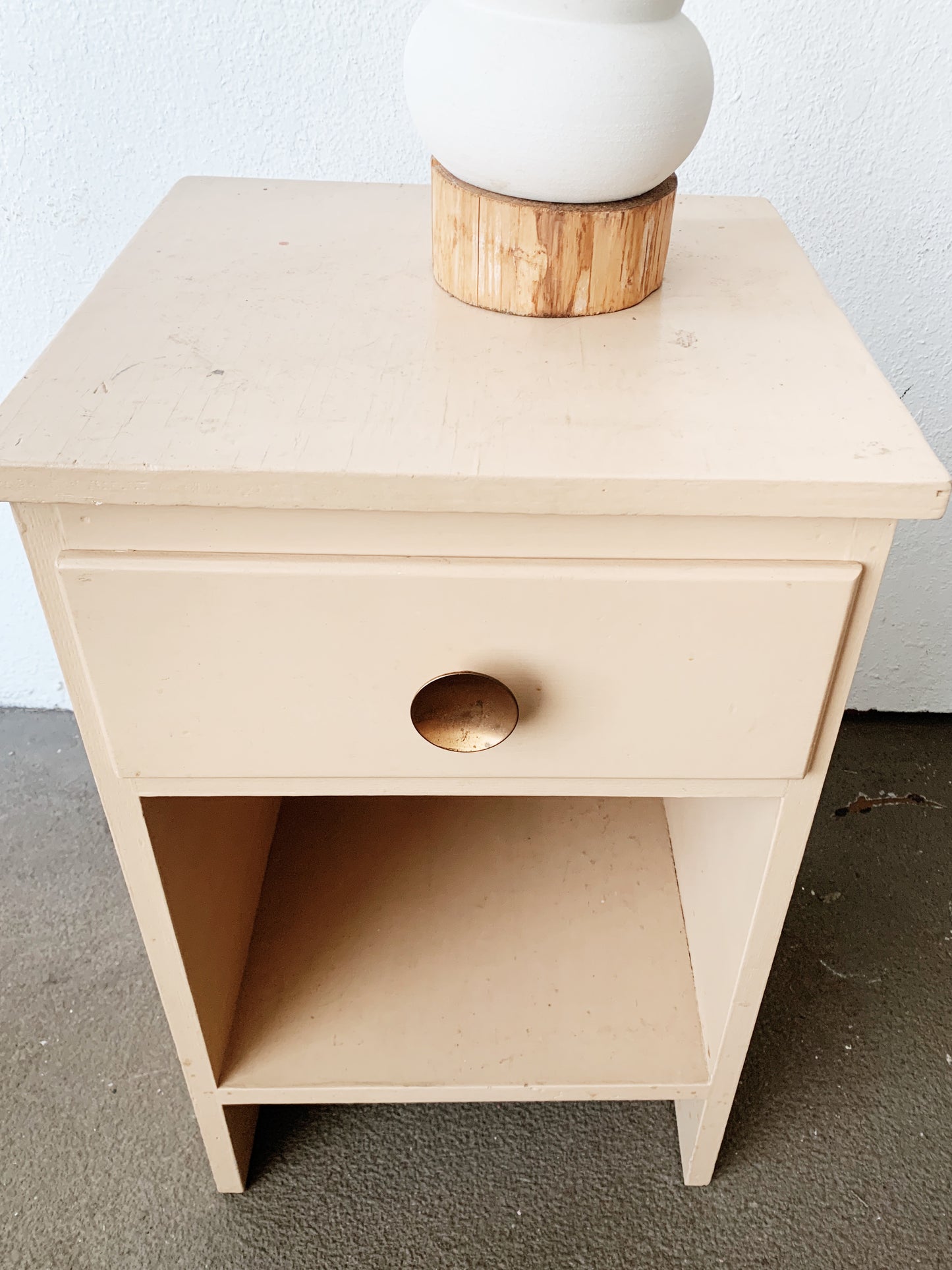 Vintage Solid Wood Night Stand