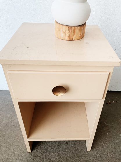 Vintage Solid Wood Night Stand