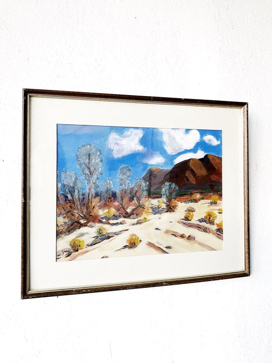 Vintage Original Landscape Painting