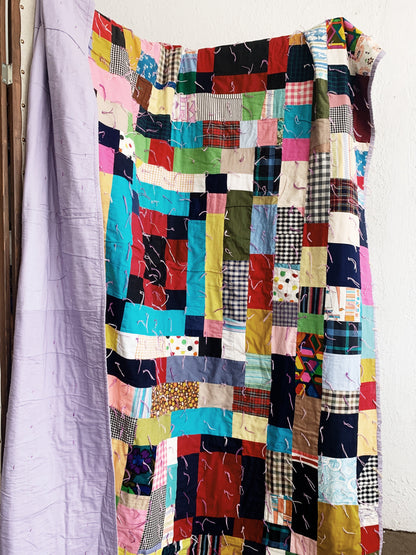 Vintage Handmade Cotton Quilt