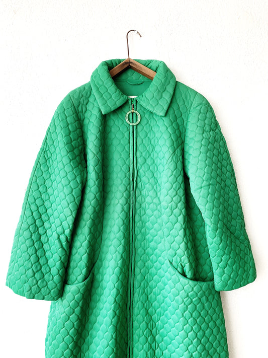 Vintage Quilted Housecoat