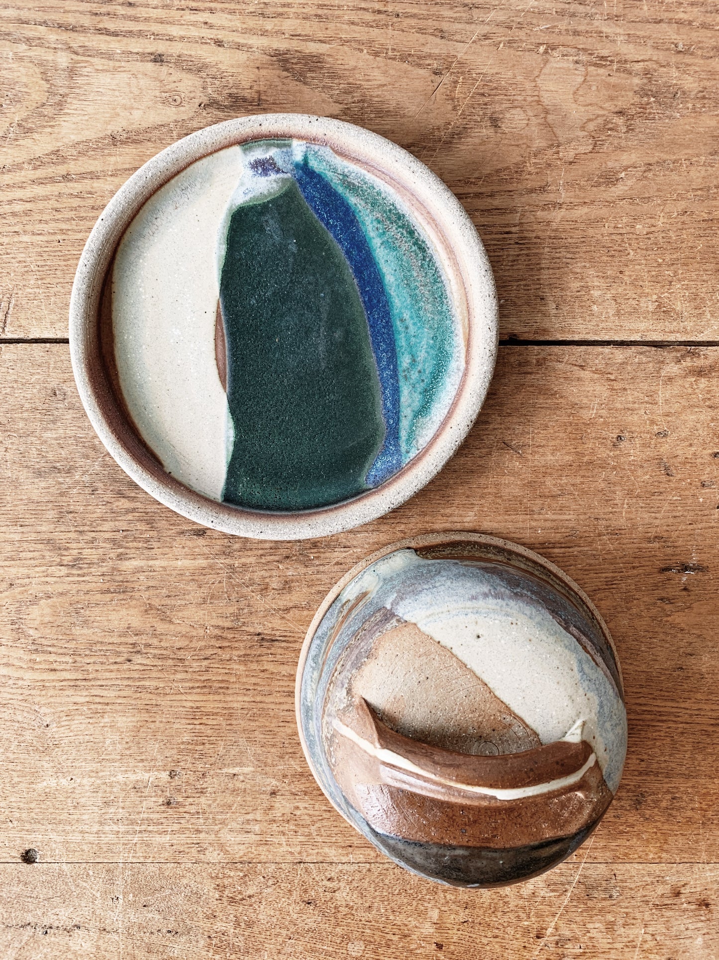 Vintage Handmade Butter Crock