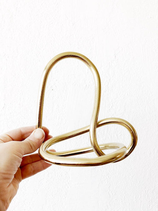 Twisted Gold Sculpture