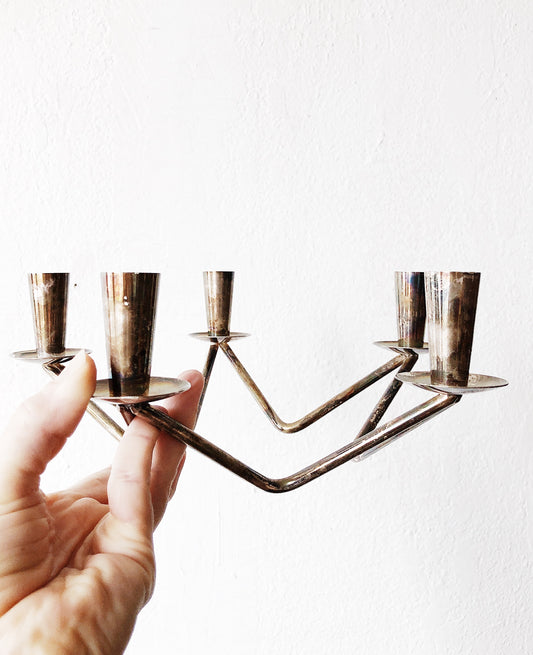 Vintage Modernist Candelabra