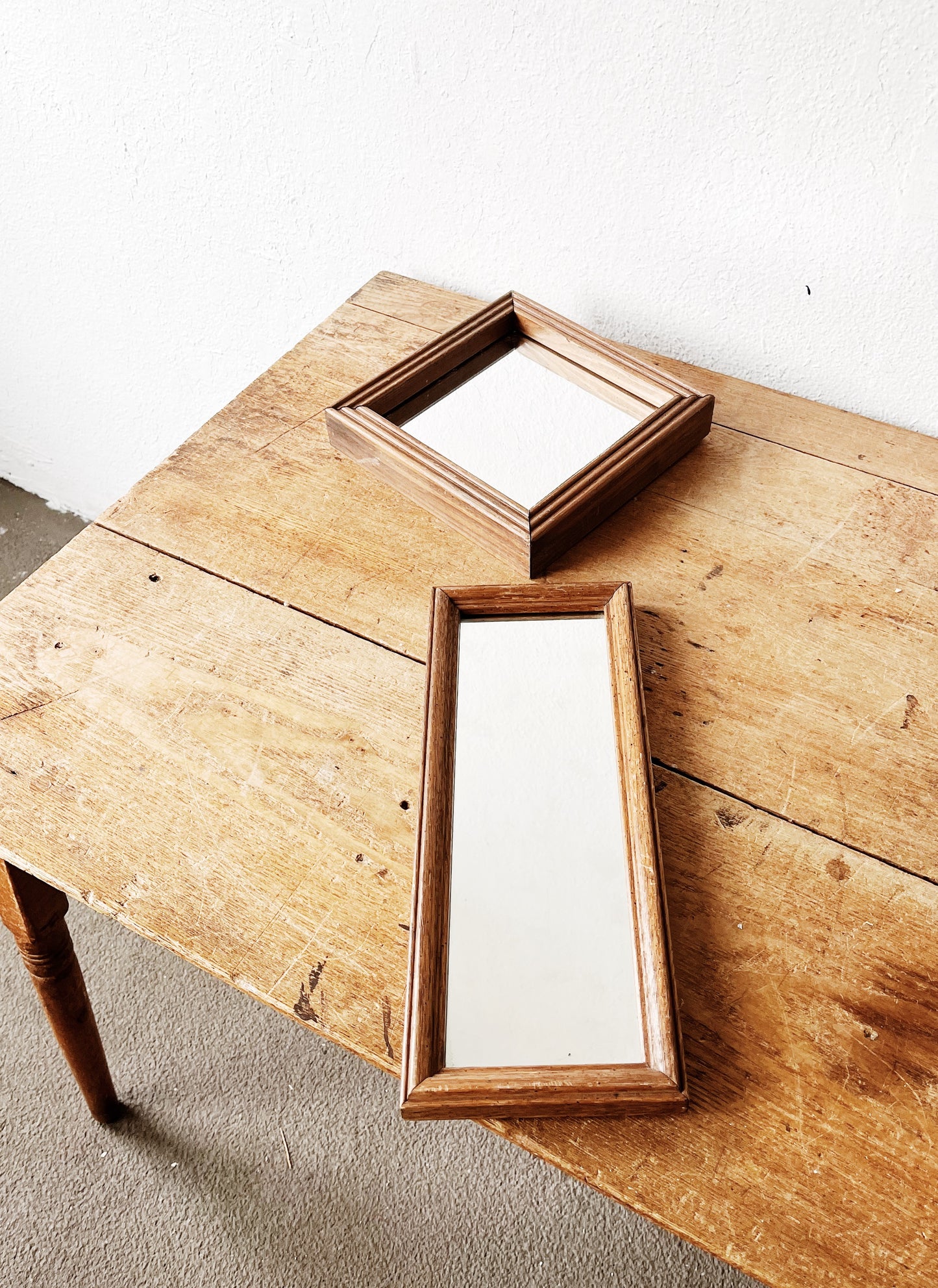 Vintage Petite Mirror Set