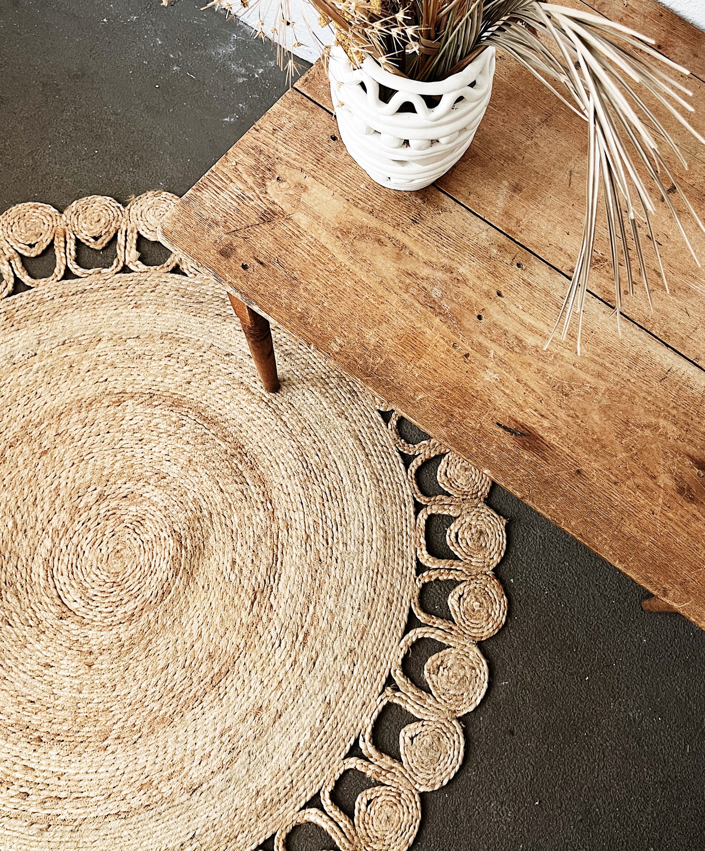 Jute Medallion Rug