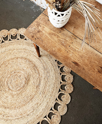 Jute Medallion Rug
