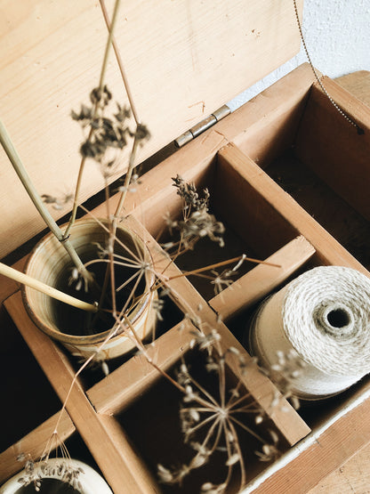 Vintage Handmade Tool Trunk