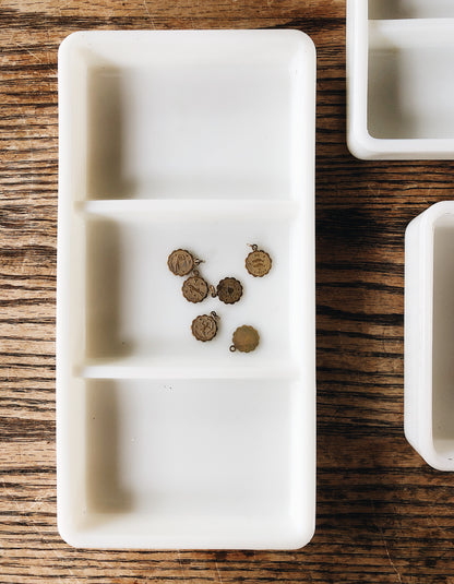 Vintage Milk Glass Tray