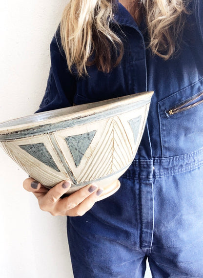 Large Pottery Bowl