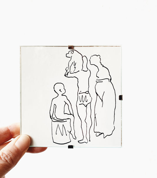 Vintage Picasso Print ‘Family with Monkey’