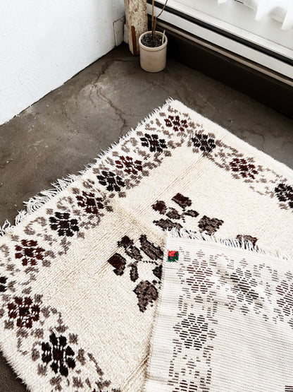 Vintage Turkish Tulu Rug