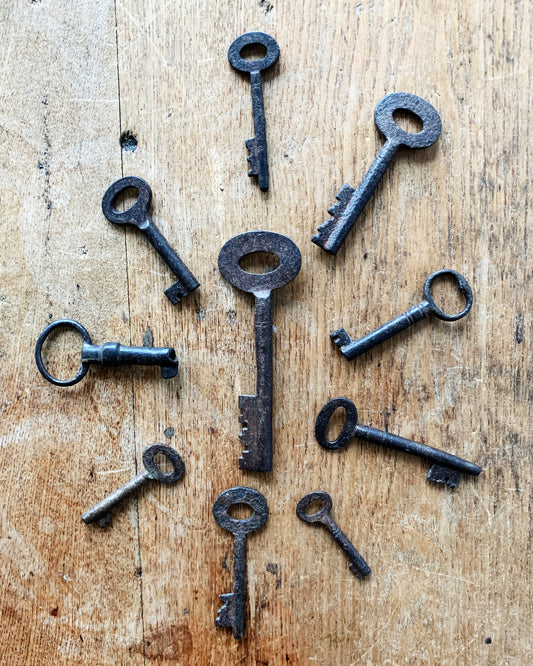 Antique Skeleton Key Collection