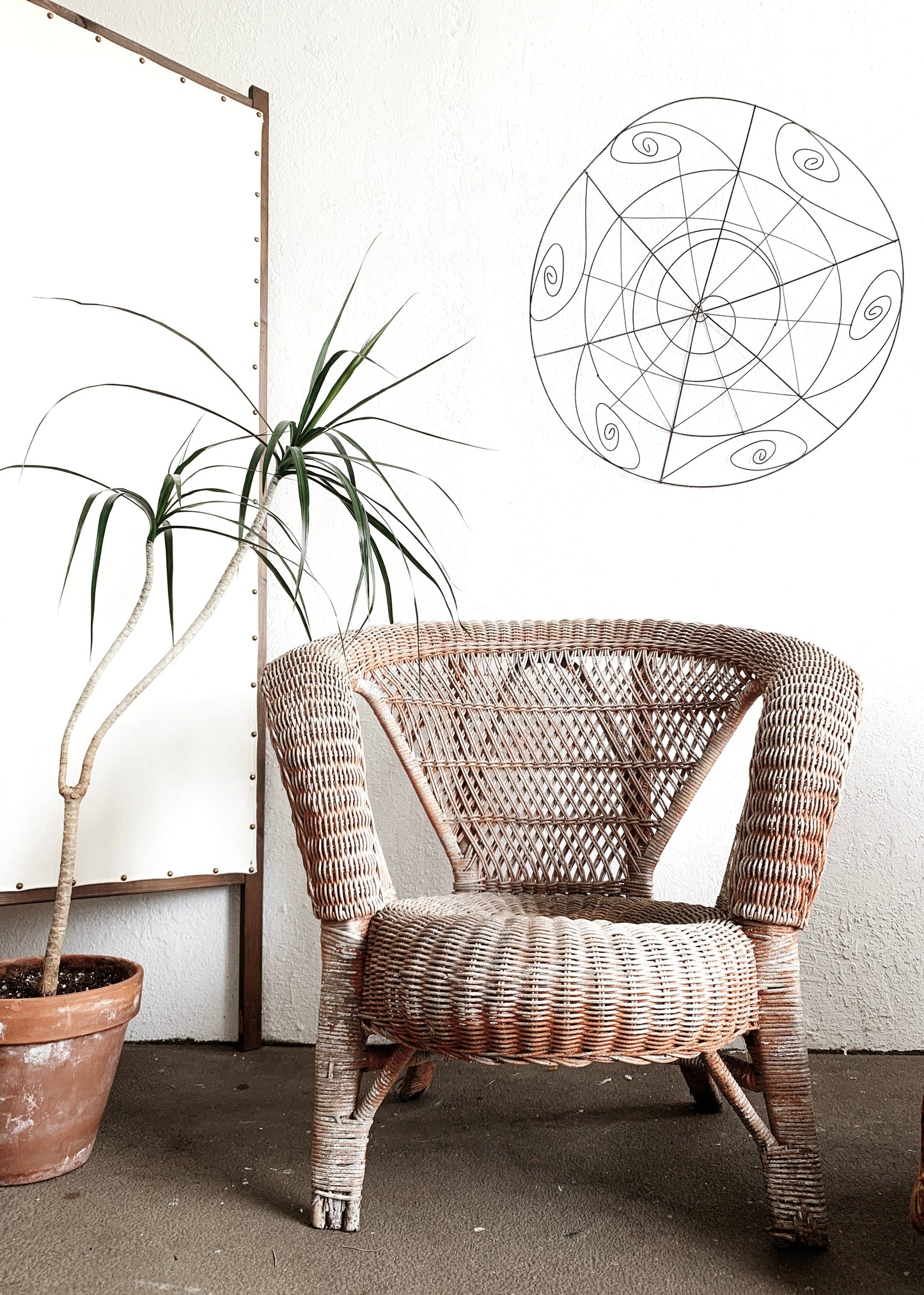 Vintage Wicker Chair