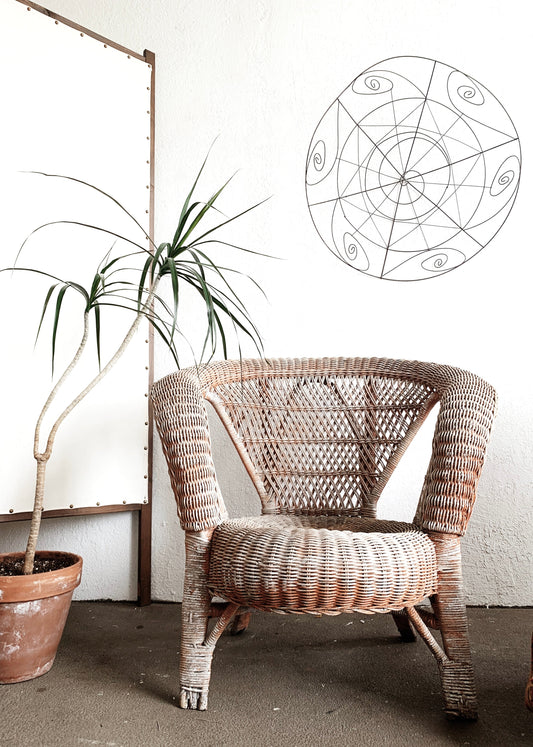 Vintage Wicker Chair