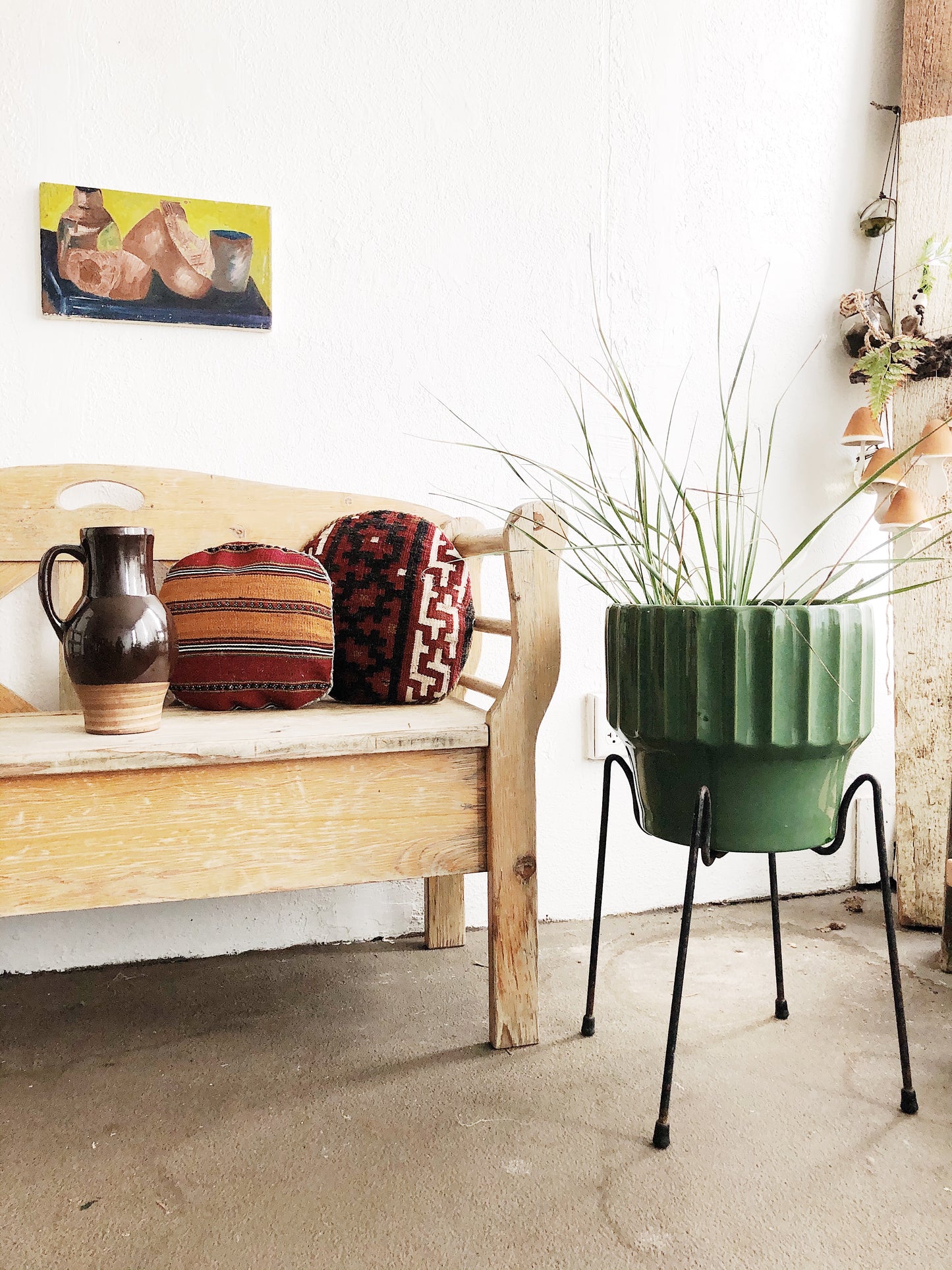 MCM Bauer Biltmore Pot and Stand