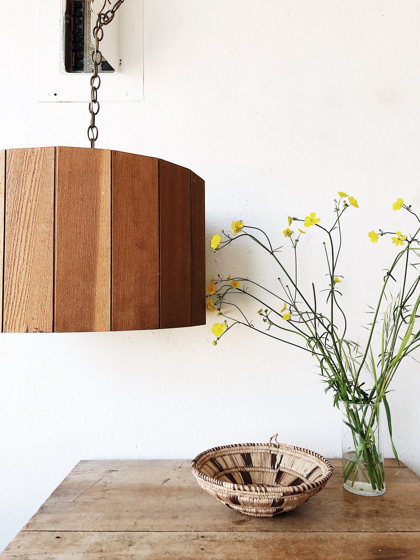 Handmade Mid Century Pendant Lamp