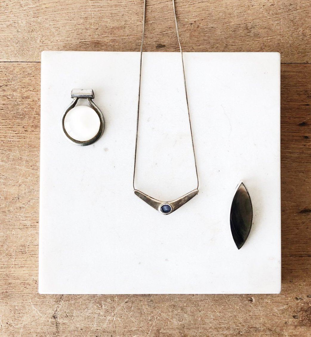 Vintage Sterling Silver Pendant or Necklace