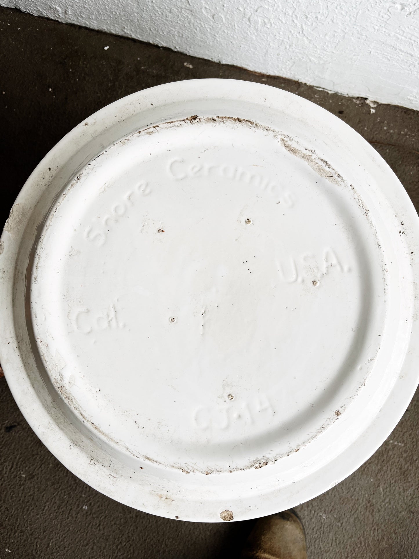 X Large Vintage California Pottery Floor Planter