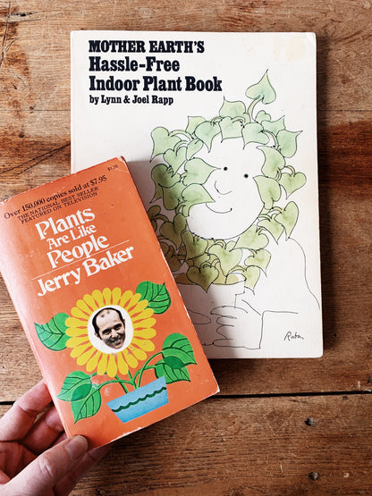 Vintage Plant Care Books