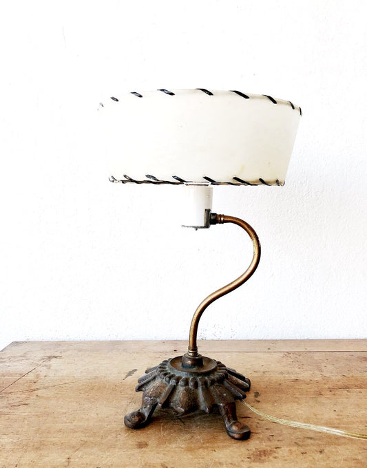 Antique Brass Arm Lamp
