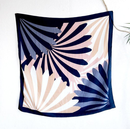 Vintage Wall Sized 1960s Scarf