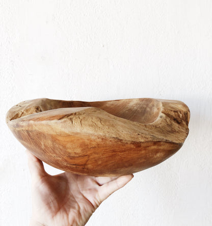Gorgeous Sculptural Live Edge Bowl