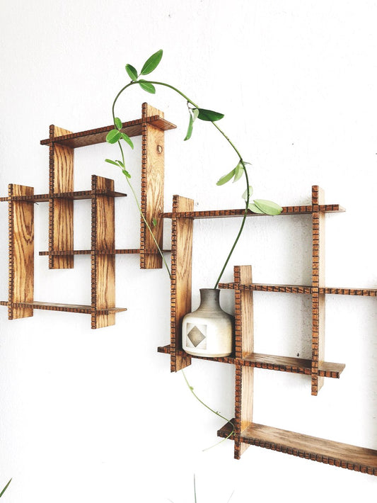 Vintage Shadowbox Shelf