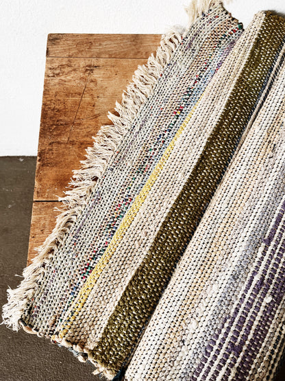 Vintage Rag Rug Runner