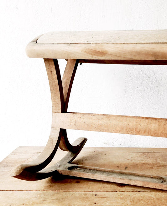 Primitive Rocking Stool