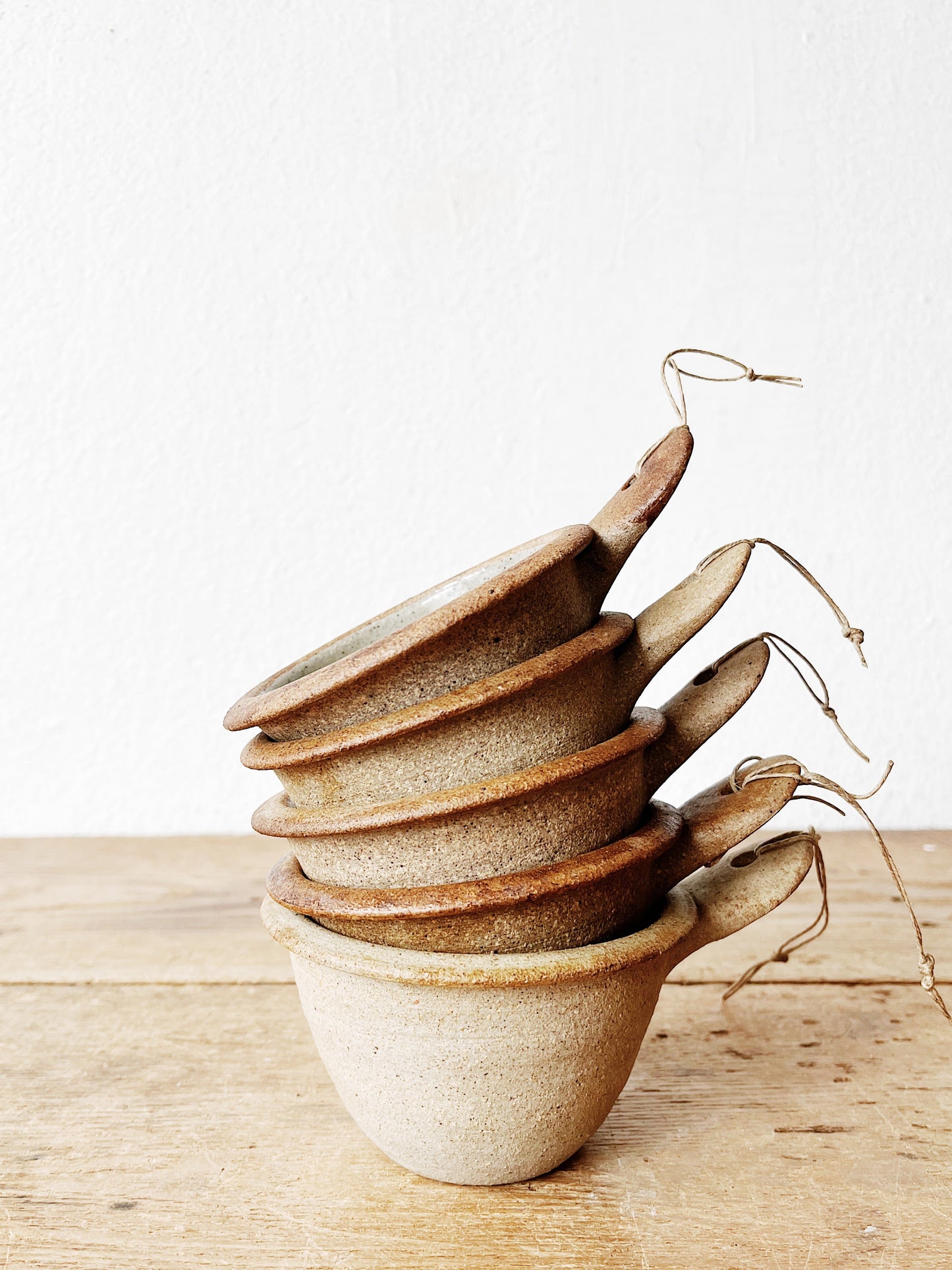 Vintage Stoneware Scoop