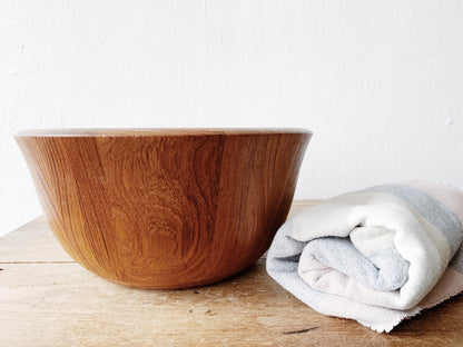 Dansk Mid  Century XL Wood Bowl