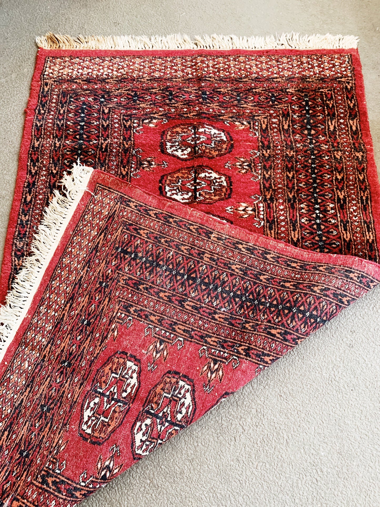 Vintage Plush Wool Rug