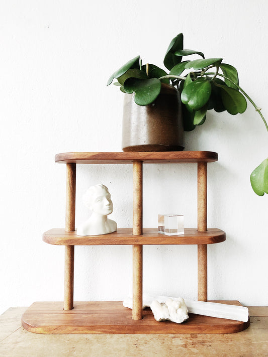 Vintage Wooden Wall Shelf
