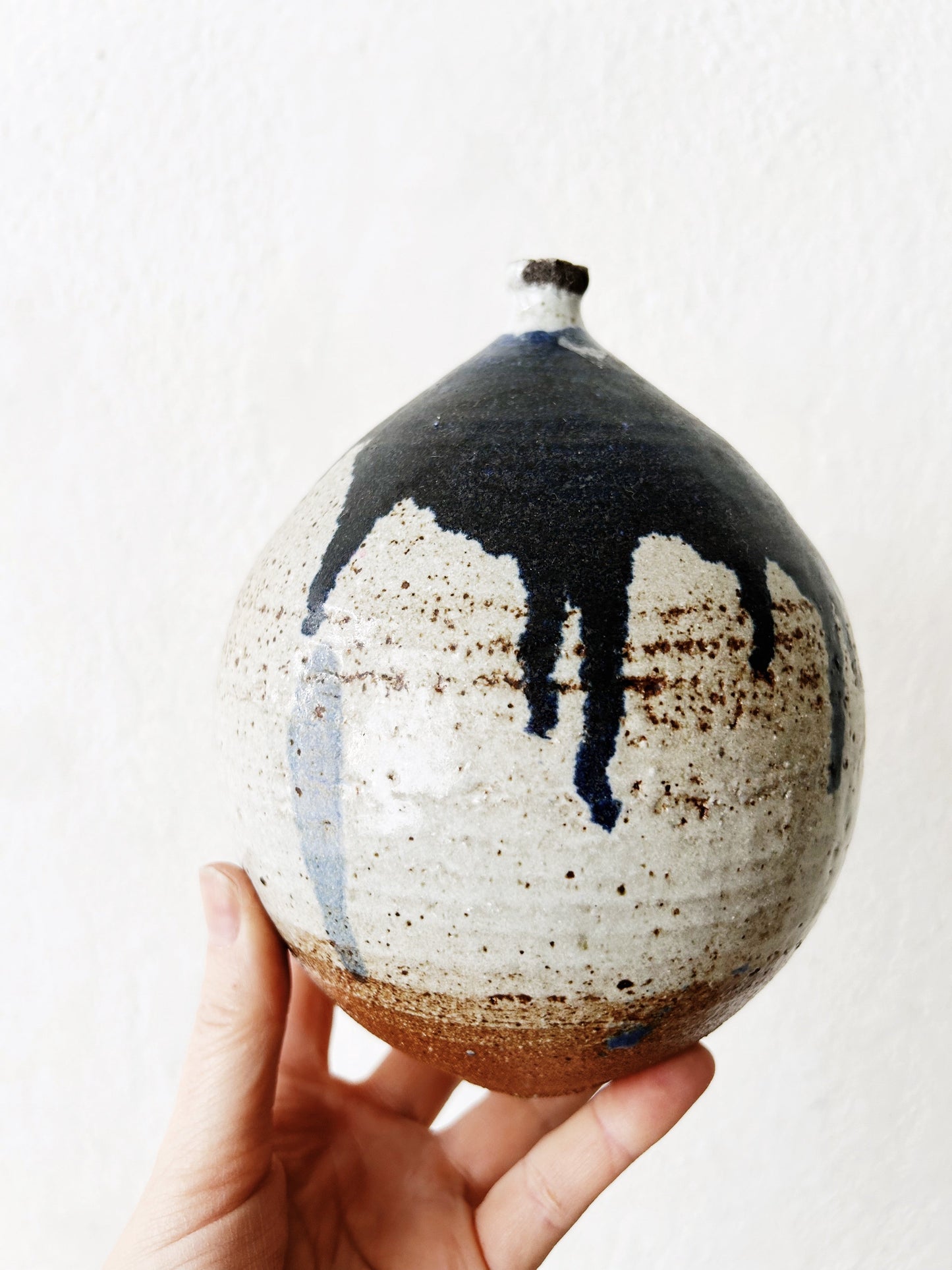 Vintage Studio Pottery Weed pot