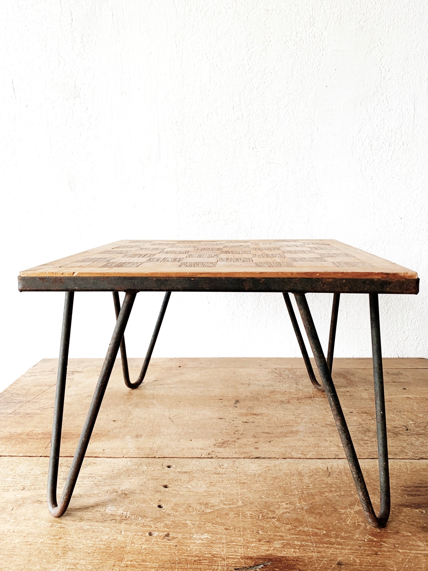 Vintage Low Hairpin Table
