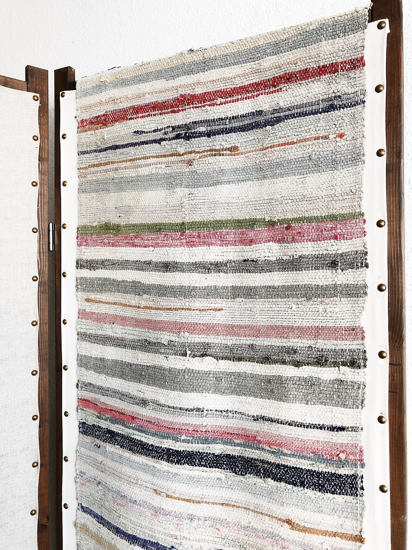 Vintage Hungarian Rag Weaving / Runner