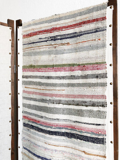 Vintage Hungarian Rag Weaving / Runner