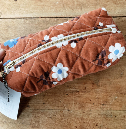 New Vita Vass Quilted Zip Pouch