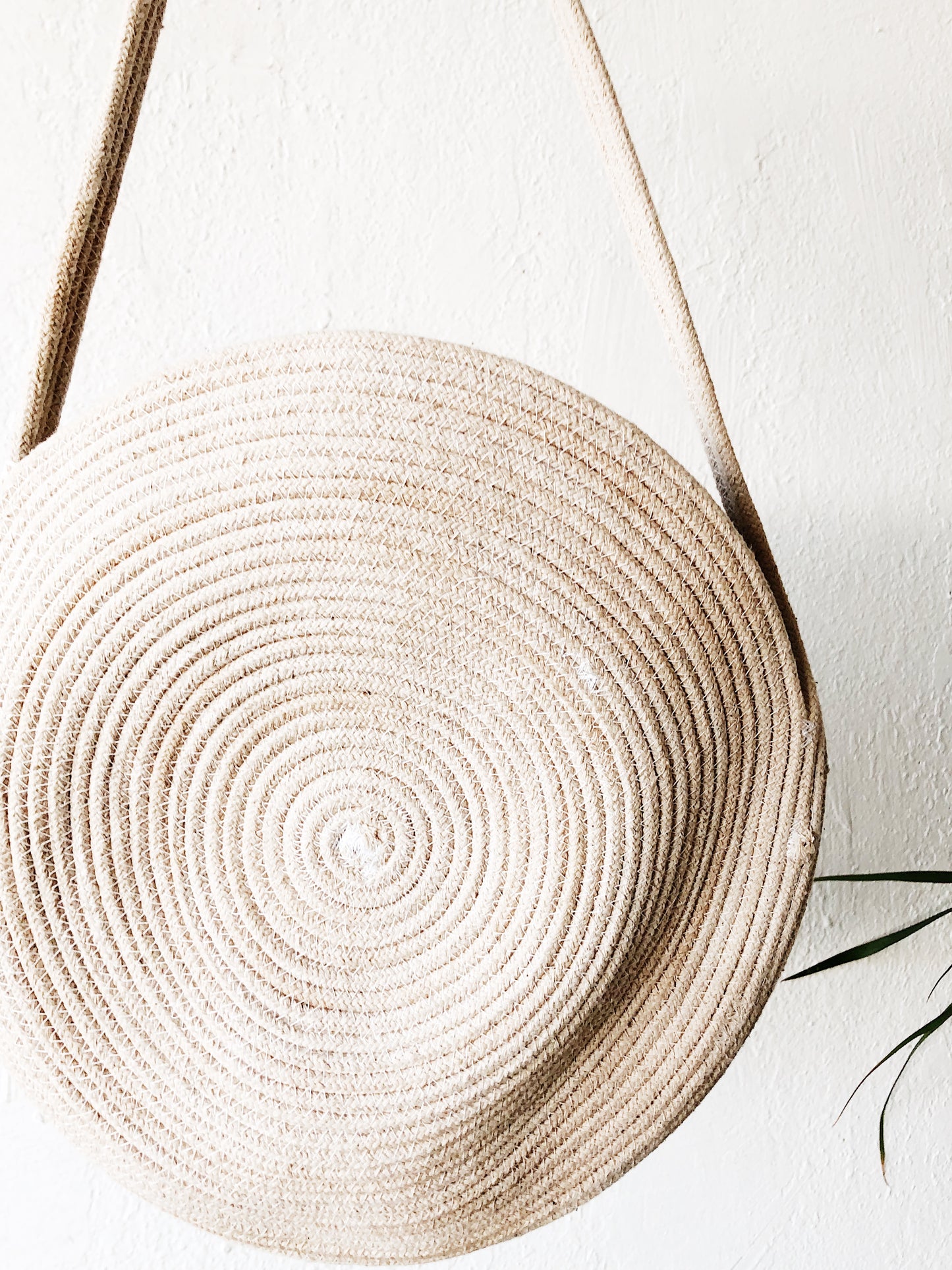Circular Cotton Rag Tote