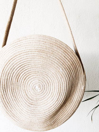 Circular Cotton Rag Tote
