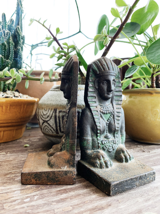 Vintage Iron Bookends