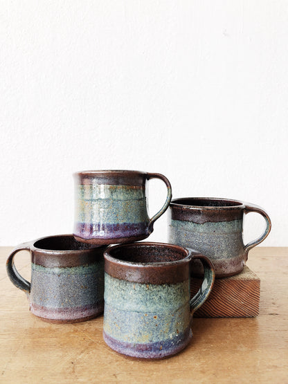 Vintage Studio Pottery Mug Set