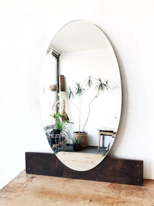 Vintage Oval Mirror