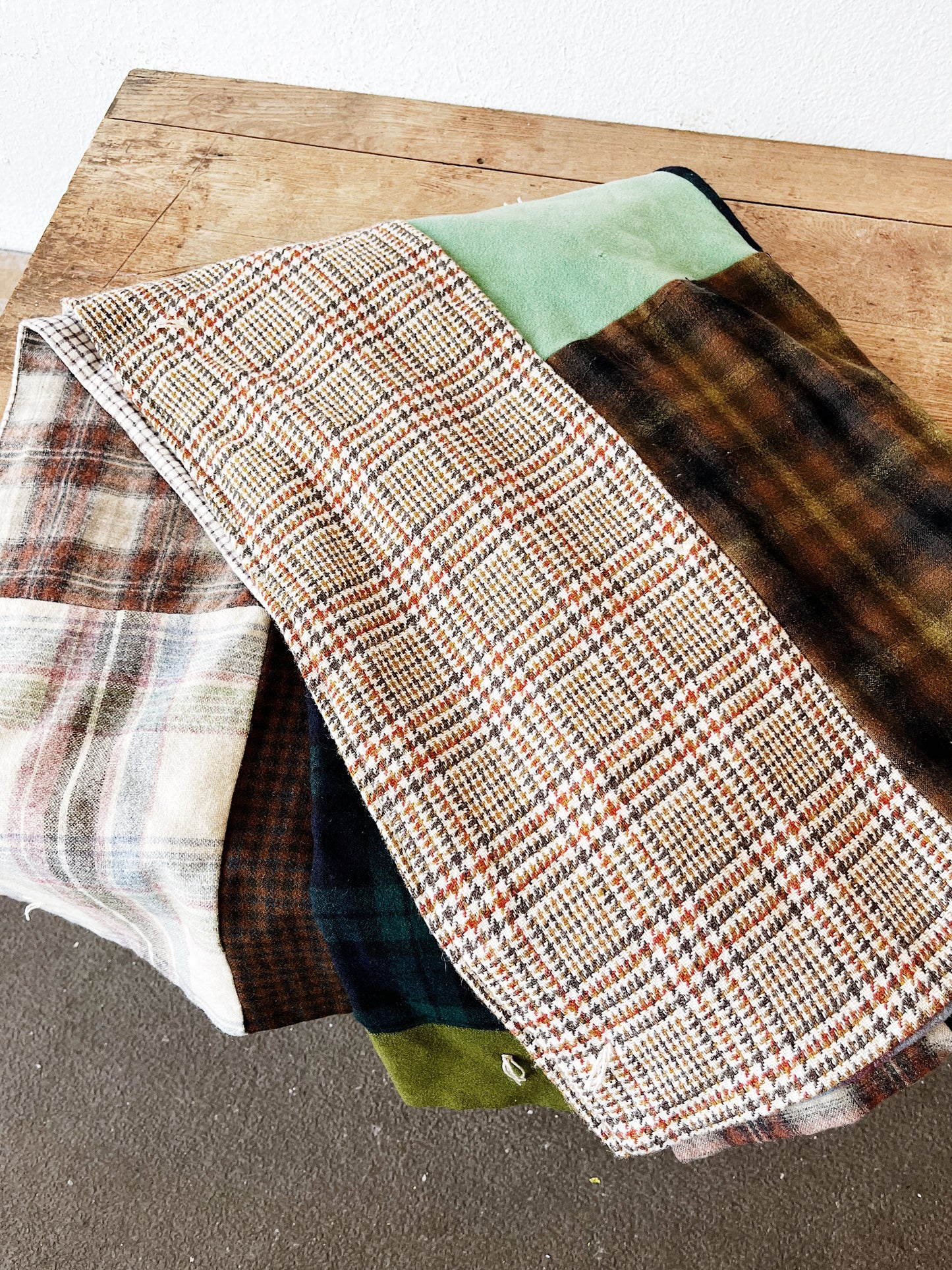 Vintage Patchwork Throw